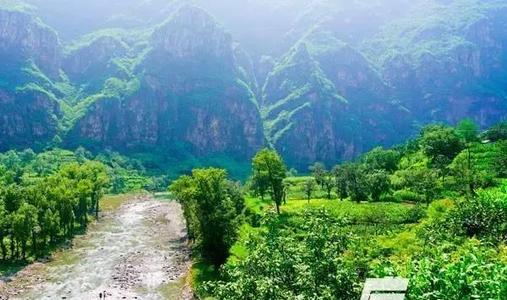 房山区霞云岭乡雨后呈现江南美景(图1)