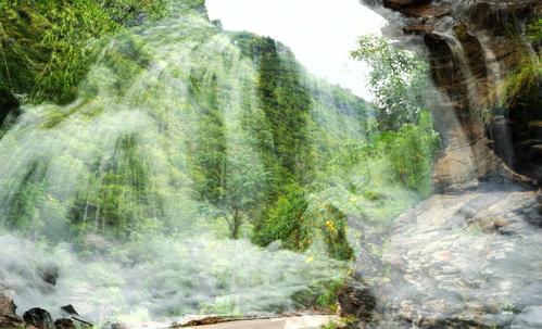 房山区霞云岭乡雨后呈现江南美景(图2)